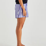 Brynne Short - Blue Stripe