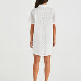 Steva Shirt Dress - Ivory