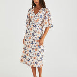 Luca Dress - Floral Embroidery