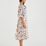 Luca Dress - Floral Embroidery