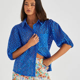 Steva Shirt - Bright Blue