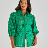 Steva Shirt - Bright Green