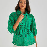 Steva Shirt - Bright Green