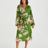 Antonie Obi Belt Dress - Moonflower