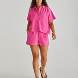 Codi Shirt - Pink Zig Zag