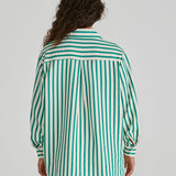 Henri Shirt - Green Stripe