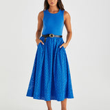 Pattie Dress - Bright Blue