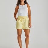 Zane Short - Yellow White Stripe