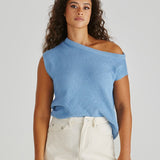 Jaci Knit Top - Blue