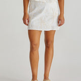 Shay Mini Skirt - Cream