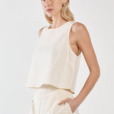 Vienne Tank - Butter Yellow