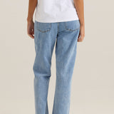 Kalani Straight Leg Jean - 90's Blue Wash