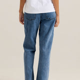 Kalani Straight Leg Jean - Royal Blue Wash
