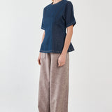 Abi Fitted Denim Tee - Rinse Wash