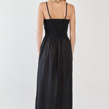Mina Strapless Dress - Black