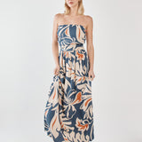 Jana Strapless Dress - Wild Orchid