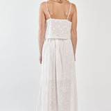 Ani Full Skirt - White