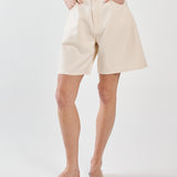 Sabine Denim Shorts - Parchment Wash