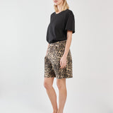 Sabine Denim Shorts - Animal
