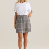 Blakely Mini Skirt - Prince of Wales Check