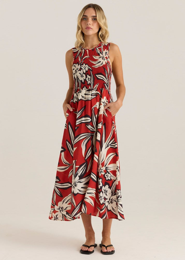 Anella Tank Dress - Asperula Floral