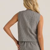 Blakely Vest - Prince of Wales Check