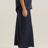 Jasper Slip Skirt - Navy