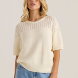 Cherri Tee - Cream