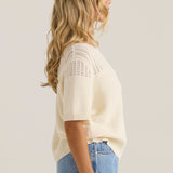 Cherri Tee - Cream