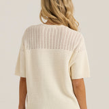 Cherri Tee - Cream