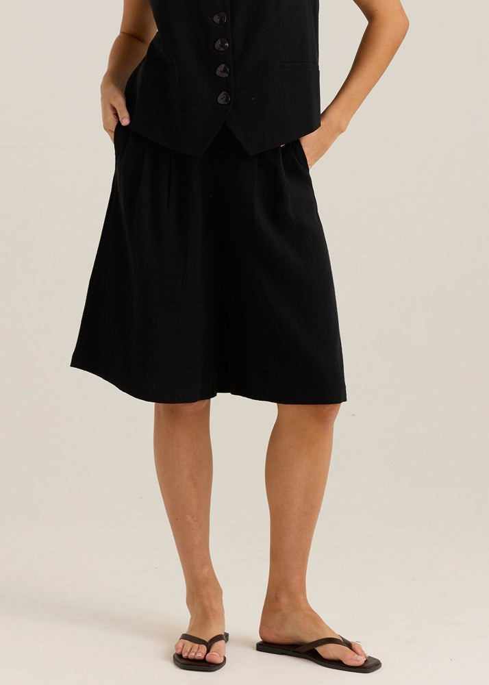 Ebba Bermuda Short - Black