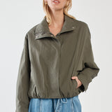 Murphy Bomber Jacket - Olive