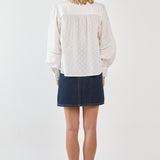 Eleri Lace Blouse - White