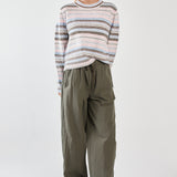 Reign Barrel Leg Cargo - Olive