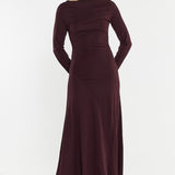 Jade Seamed Jersey Dress