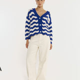 Etta Wavy Stripe Cardi