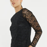 Effie Mesh Top