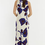 Jade Satin Slip Dress