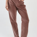 Parco Cord Straight Jean - Mushroom
