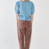 Parco Cord Straight Jean - Mushroom