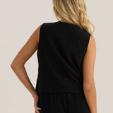 Ebba Vest - Black