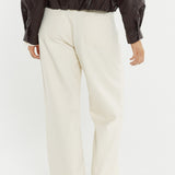 Nuala Wide Leg Jean - Parchment