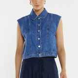 Christian Denim Vest