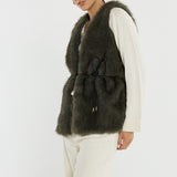 Riya Fur Gilet