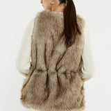 Riya Fur Gilet