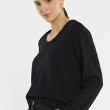 Roe Braided Neck Knit