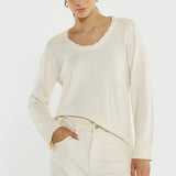 Roe Braided Neck Knit