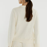 Roe Braided Neck Knit