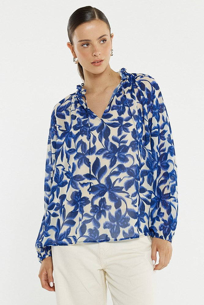 Willow Tie Front Blouse