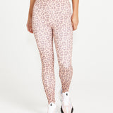 Alessia Reversible Active Tights - Chocolate Floral/Pink Cheetah